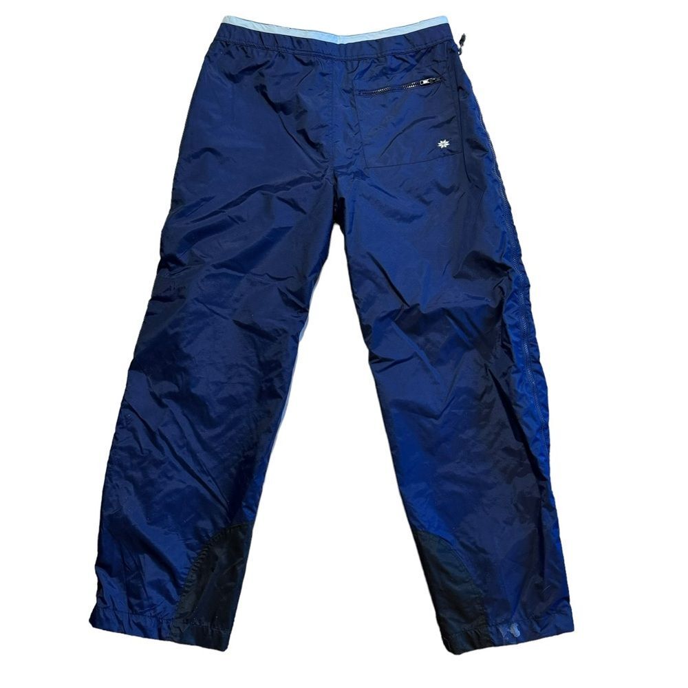 ZX Endurance Unisex Blue Wind Track Rain Pants Size Large - Picture 2 of 12